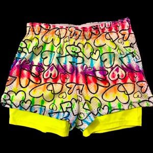 Neon Sports Shorts Dry-Fit 2 Layers